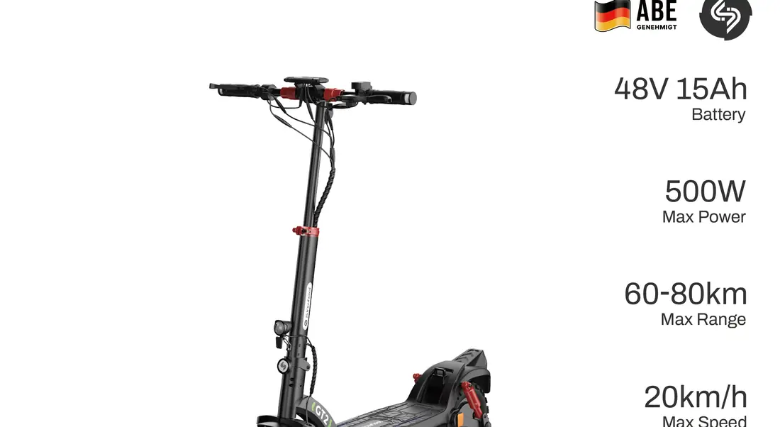 isinwheel GT2, Offroad-Stehroller