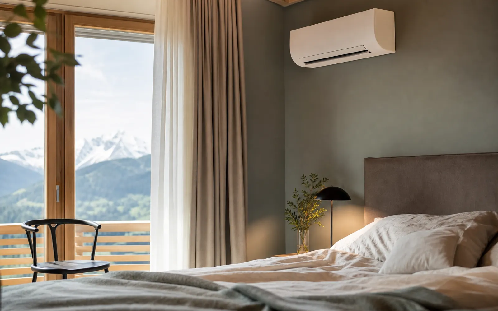 Passendes Motiv zum Ratgeber: Klimaanlage im Schlafzimmer: leise und alltagstauglich