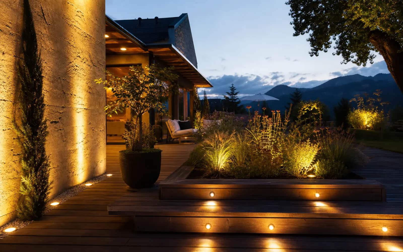 Passendes Motiv zum Ratgeber: LED-Beleuchtung für Haus und Garten
