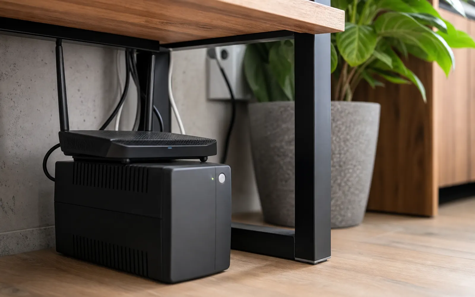 Passendes Motiv zum Ratgeber: USV bei Stromausfall: Router und Kameras
